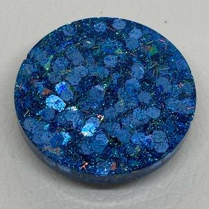 New! Blue holographic pop socket.